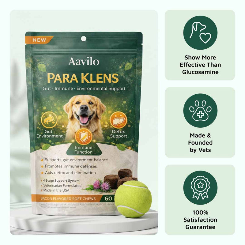 Gut & Immune Support for Dogs with Parasites BUY 3 GET 2 FREE (Best Value)